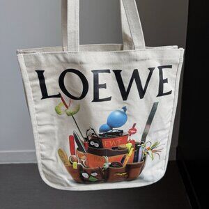Loewe Crafted World Exhibition Gift Tote Canvas bag